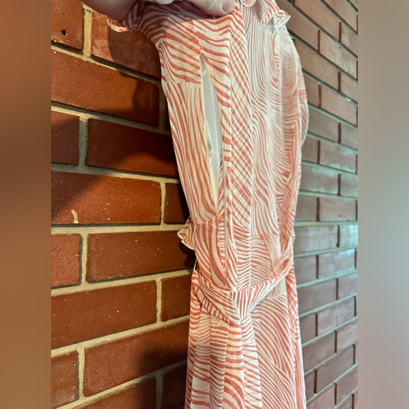 MSK Ruffle Faux Wrap Dress - Picture 6 of 12